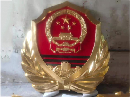 新款武警徽制作